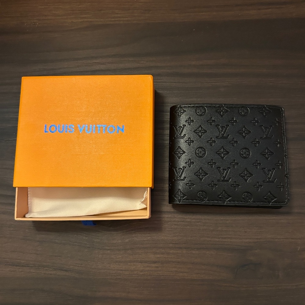 Louis Vuitton Black Monogram Wallet